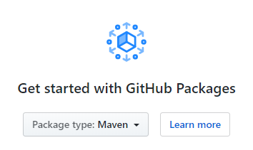 Git package. GITHUB packages.